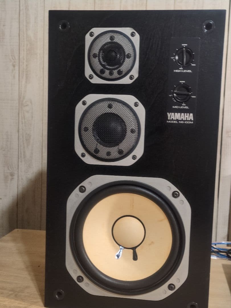 YAMAHA NS-100M 3ウェイスピーカーペア ジャンク