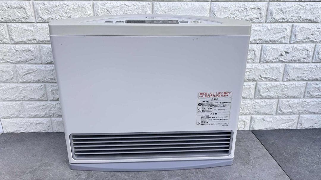 【セール】ガスファンヒーター ノーリツ　GFH-5800S ホワイト ノーリツ