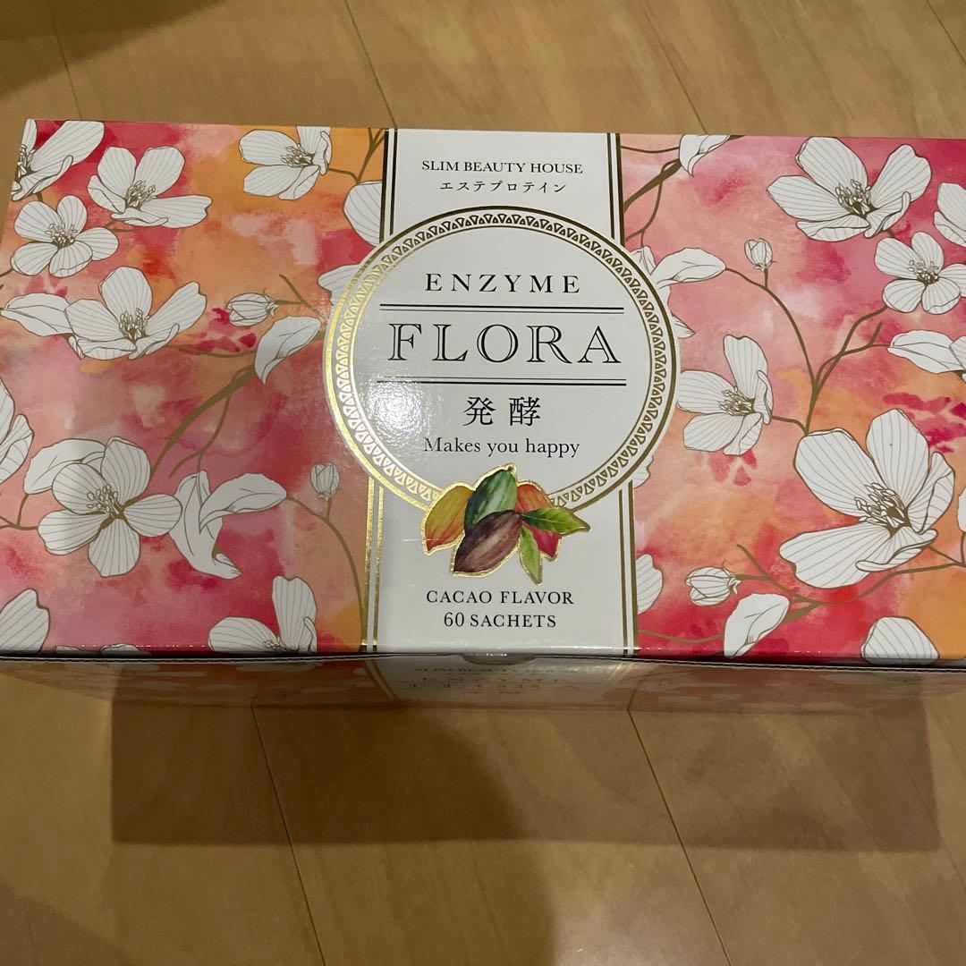 ラスト！新品未開封⭐︎スリムビューティENZYME FLORA カカオ風味 60袋