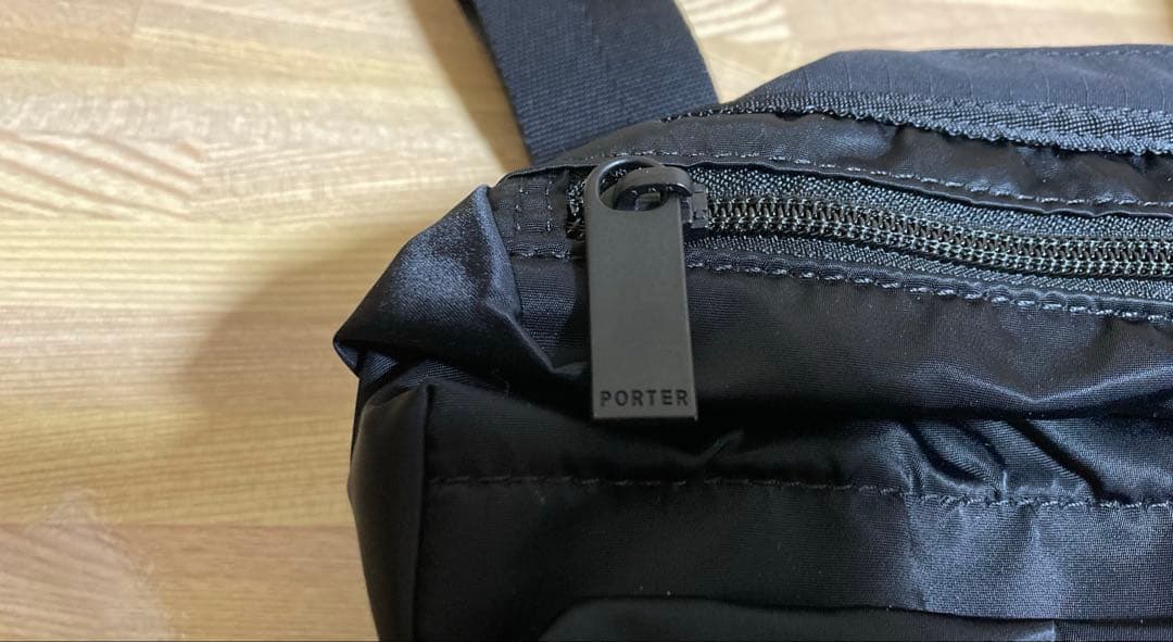 POTER ポーター フレーム ショルダーバッグ　ブラック　S