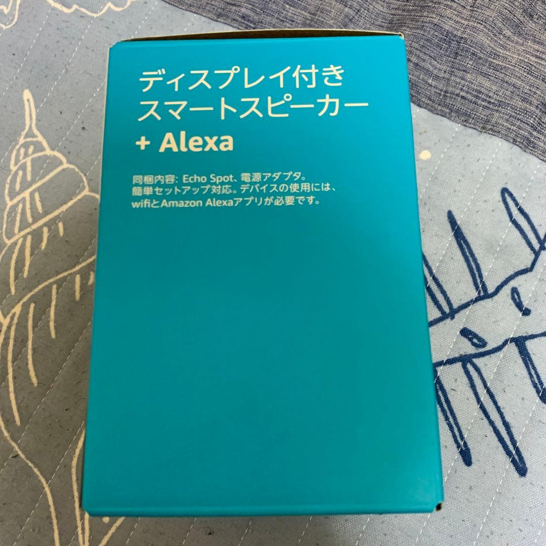 【新品未開封】Amazon Echo Spot ブラック