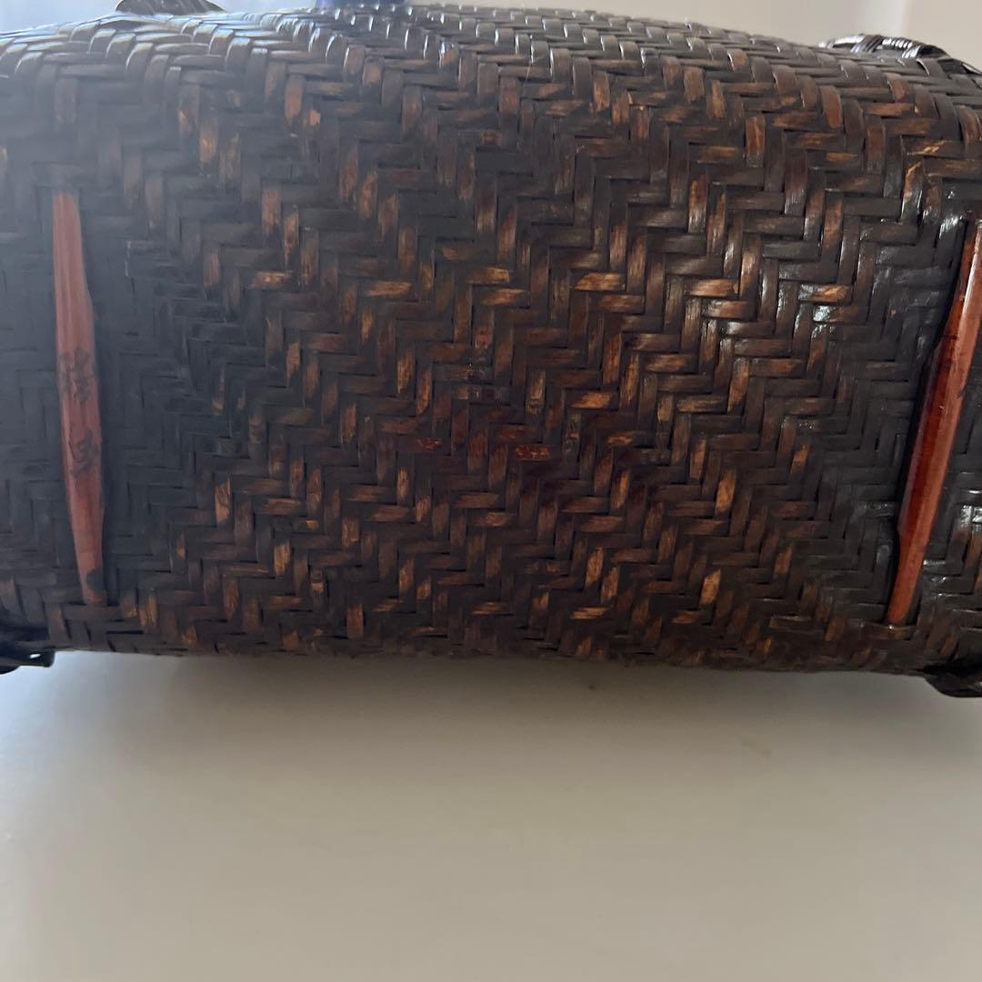 カゴバッグ　国産