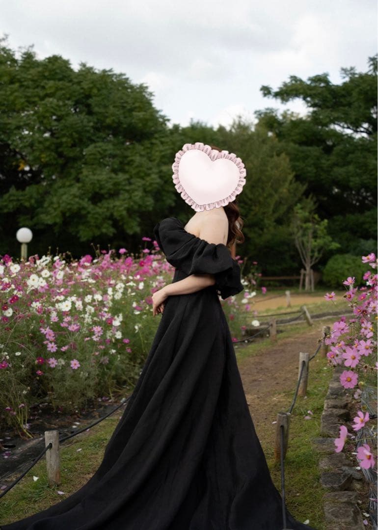 THE URBAN BLANCHE 黒ロングドレス