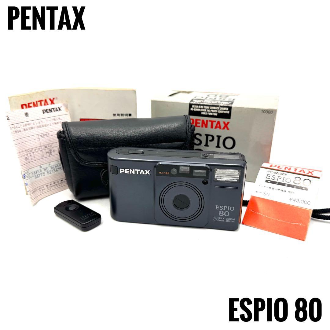 動作良好 PENTAX ペンタックス ESPIO 80 コンパクトフィルムカメラ