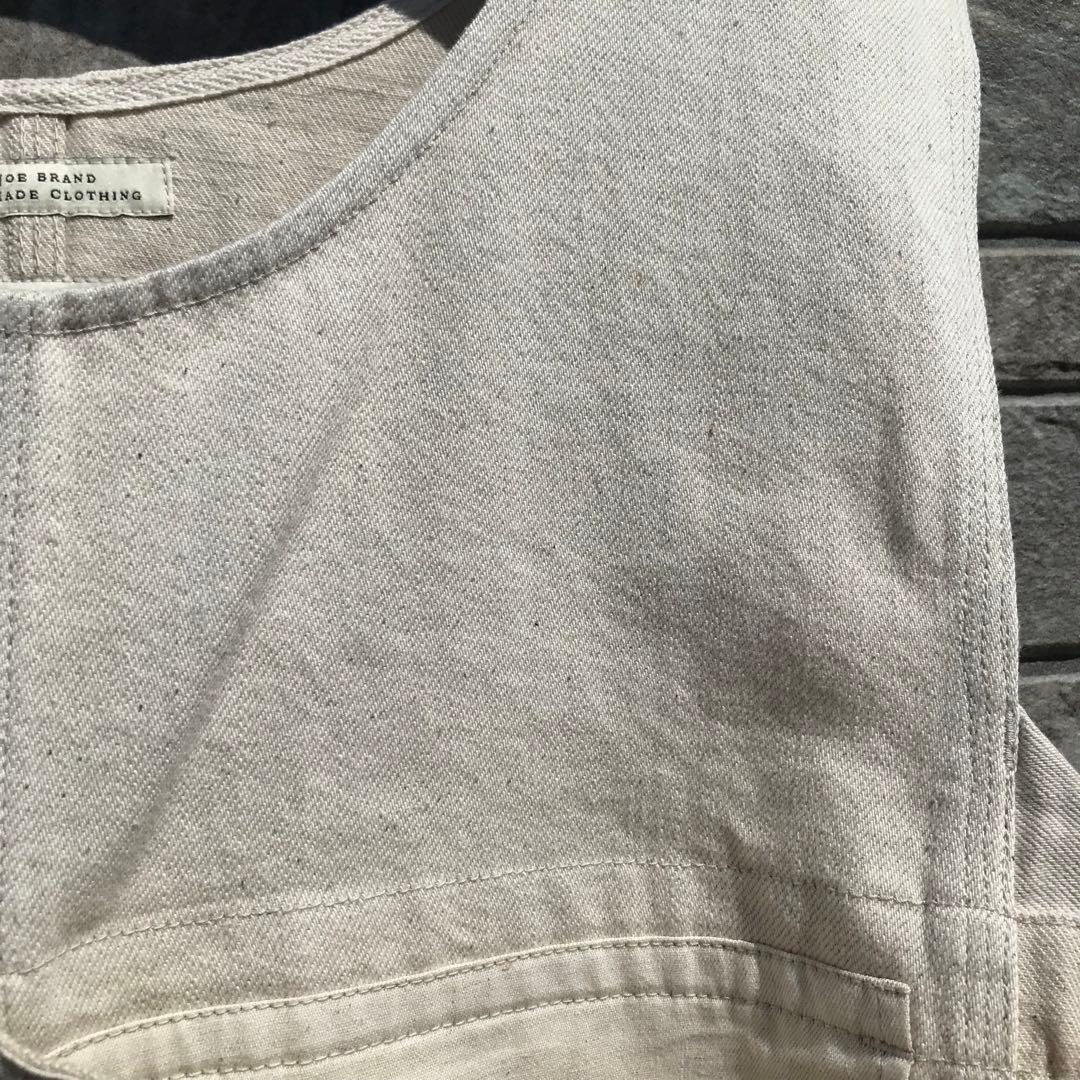 オールドジョー　ベスト　38　生成り　241OJ-VT02