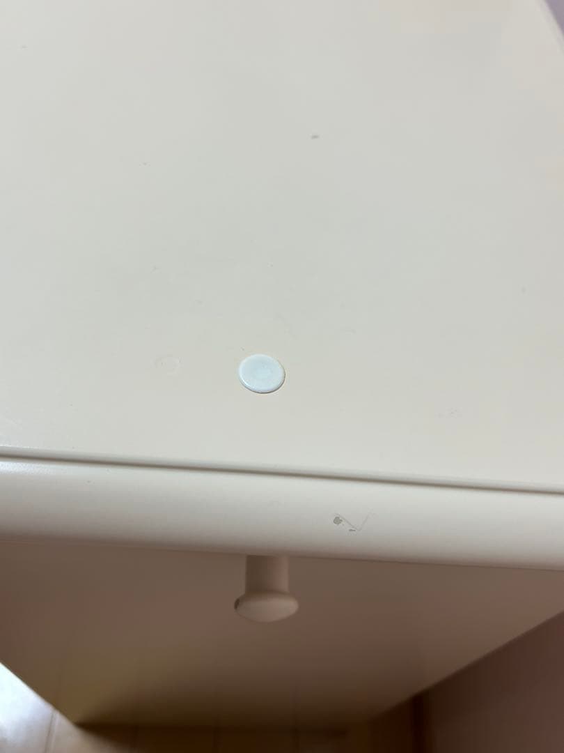 カリモク　ミニチェスト　アイボリー