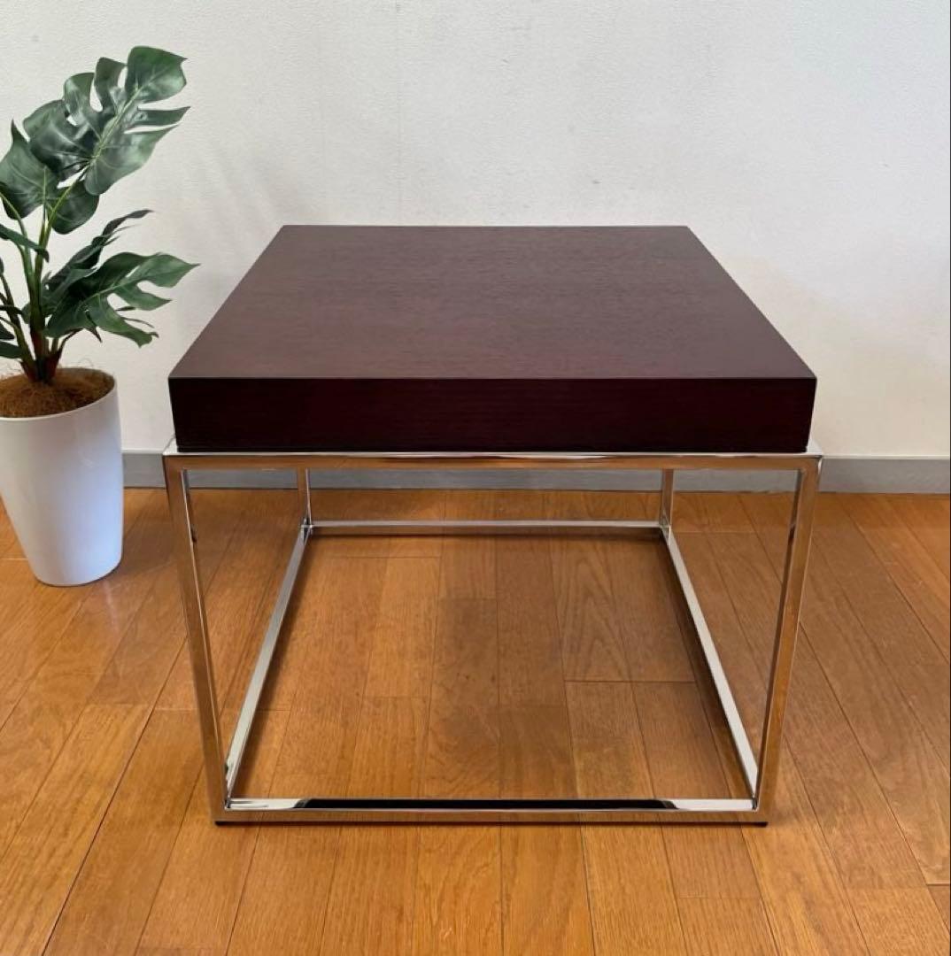 ◆未使用◆PLUS スクエアテーブル2020年製　ミッドセンチュリー　モダン