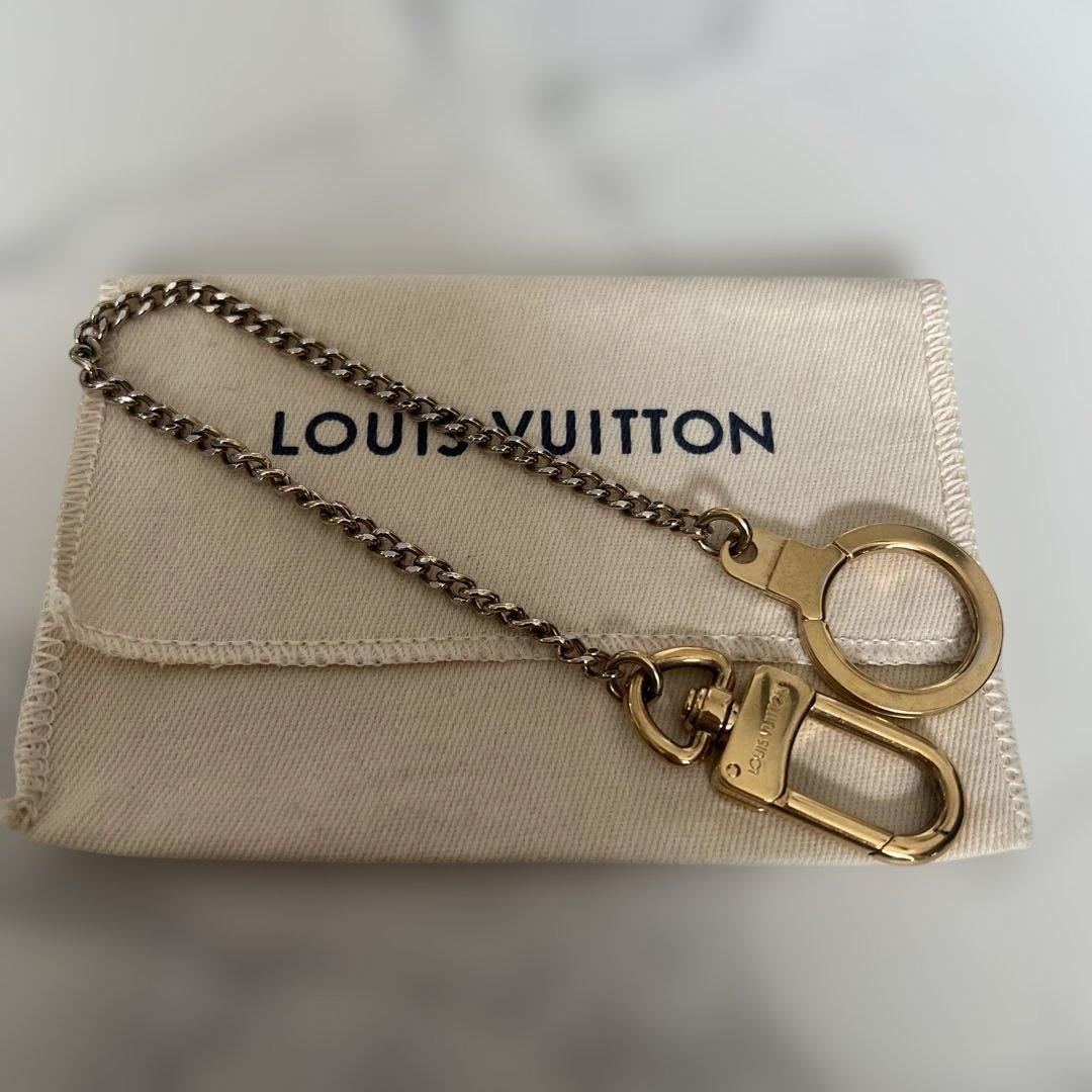 LOUIS VUITTON ウォレットチェーン　ゴールド