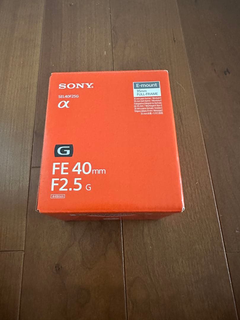 FE 40mm F2.5 G 美品