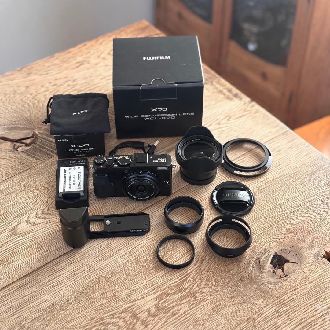 fujifilm x70 付属品多数