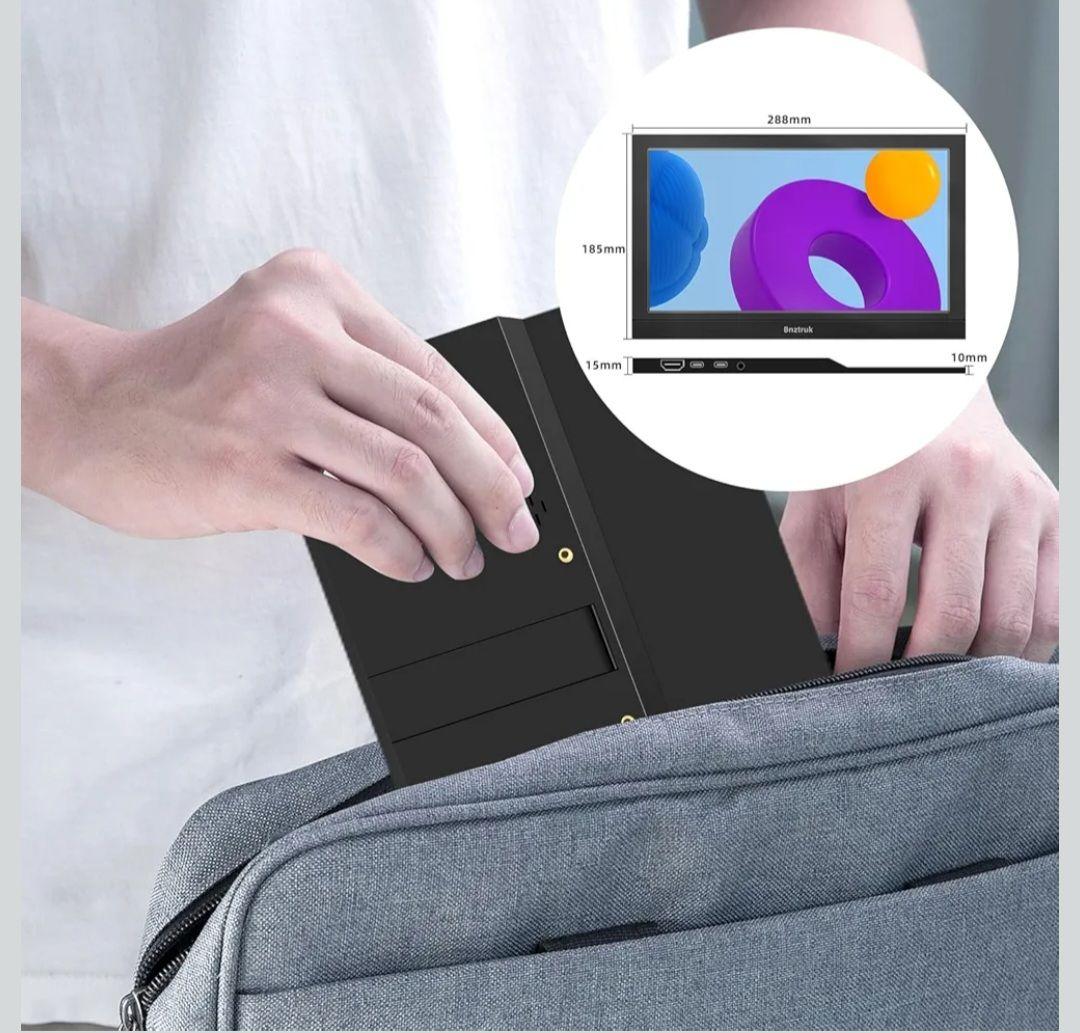 【送料無料】11.6インチ タッチパネルモバイルモニター