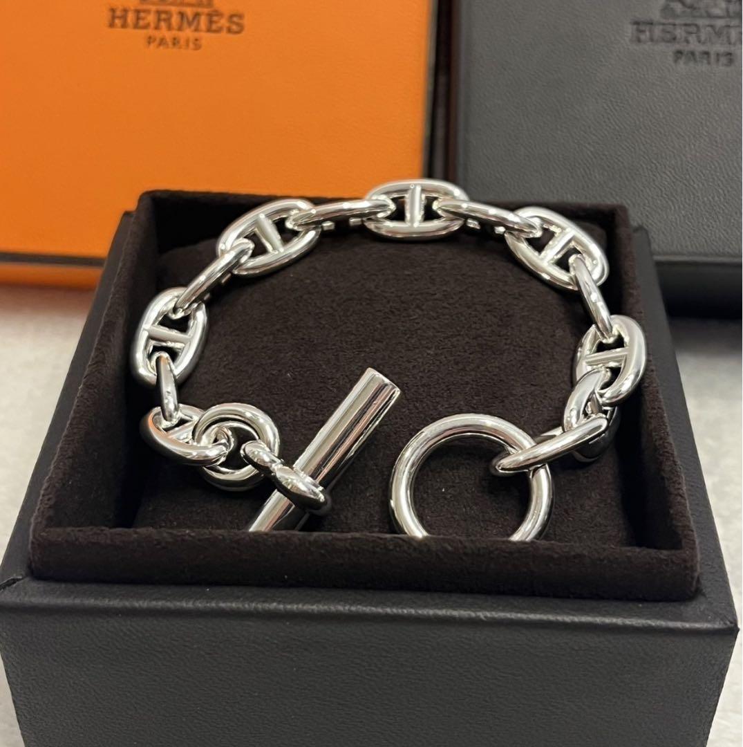 新品未使用●エルメス HERMES シェーヌダンクル MM13コマ 直営店