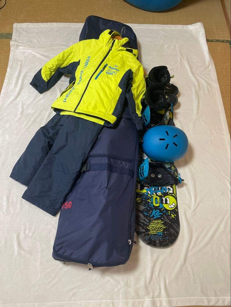 Hikako K2スノーボード、バインディング、ブーツ、ヘルメット