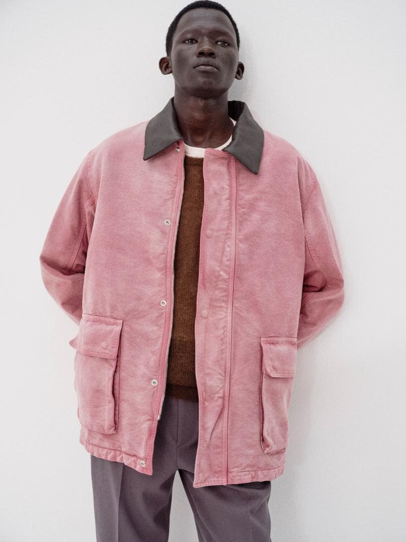 ジャケット・アウター AURALEE Product Dyed Duck Blouson Size 3