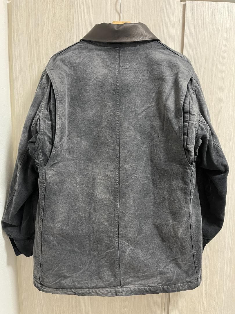 ジャケット・アウター AURALEE Product Dyed Duck Blouson Size 3