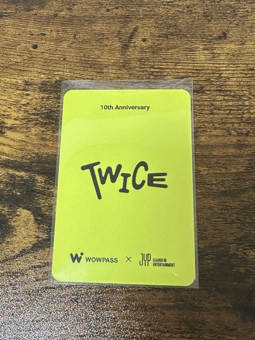 TWICE WOWPASS ワオパス　ミナ　トレカ