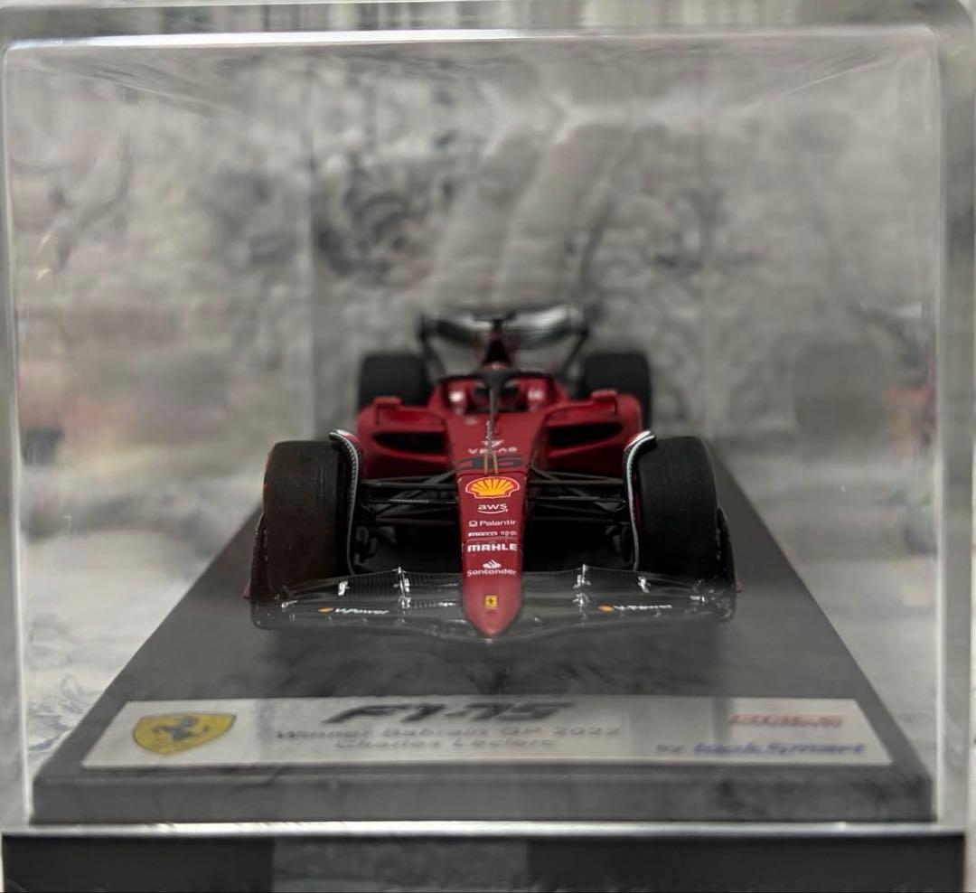 ルックスマート1/43 フェラーリ F1-75 ルクレール2022バーレーン優勝