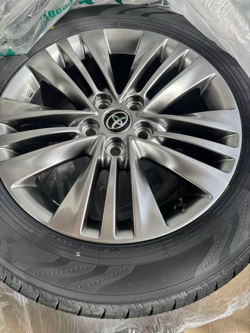 40系アルファード純正18インチ新車外しタイヤホイールヴェルファイア対応