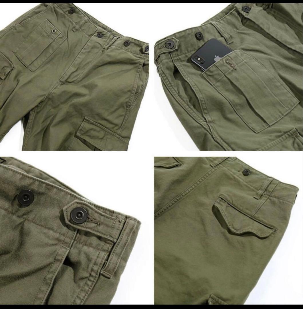 Nigel Cabourn カーゴパンツ サイズ34 オリーブ