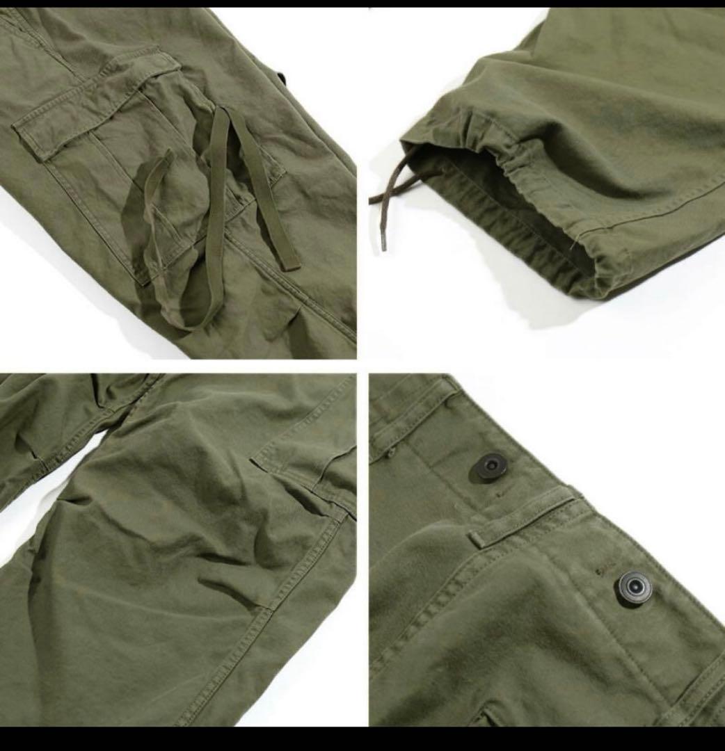 Nigel Cabourn カーゴパンツ サイズ34 オリーブ