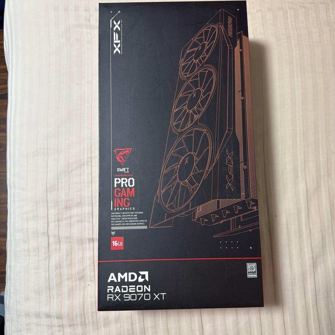 グラフィックボード・グラボ・ビデオカード XFX Radeon RX 9070 XT 16GB