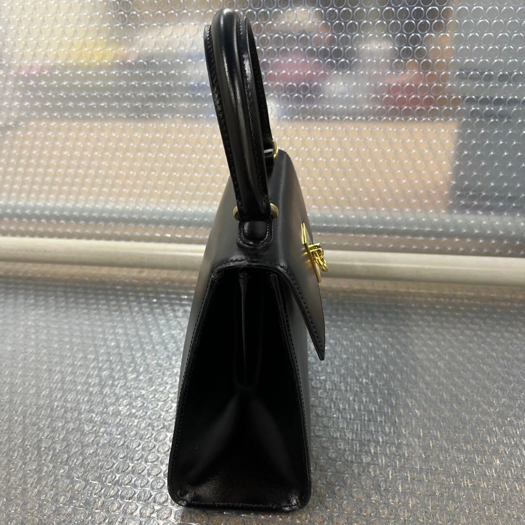 ⭐*️様 美品 CELINE ブラックレザー ハンドバッグ　現状品