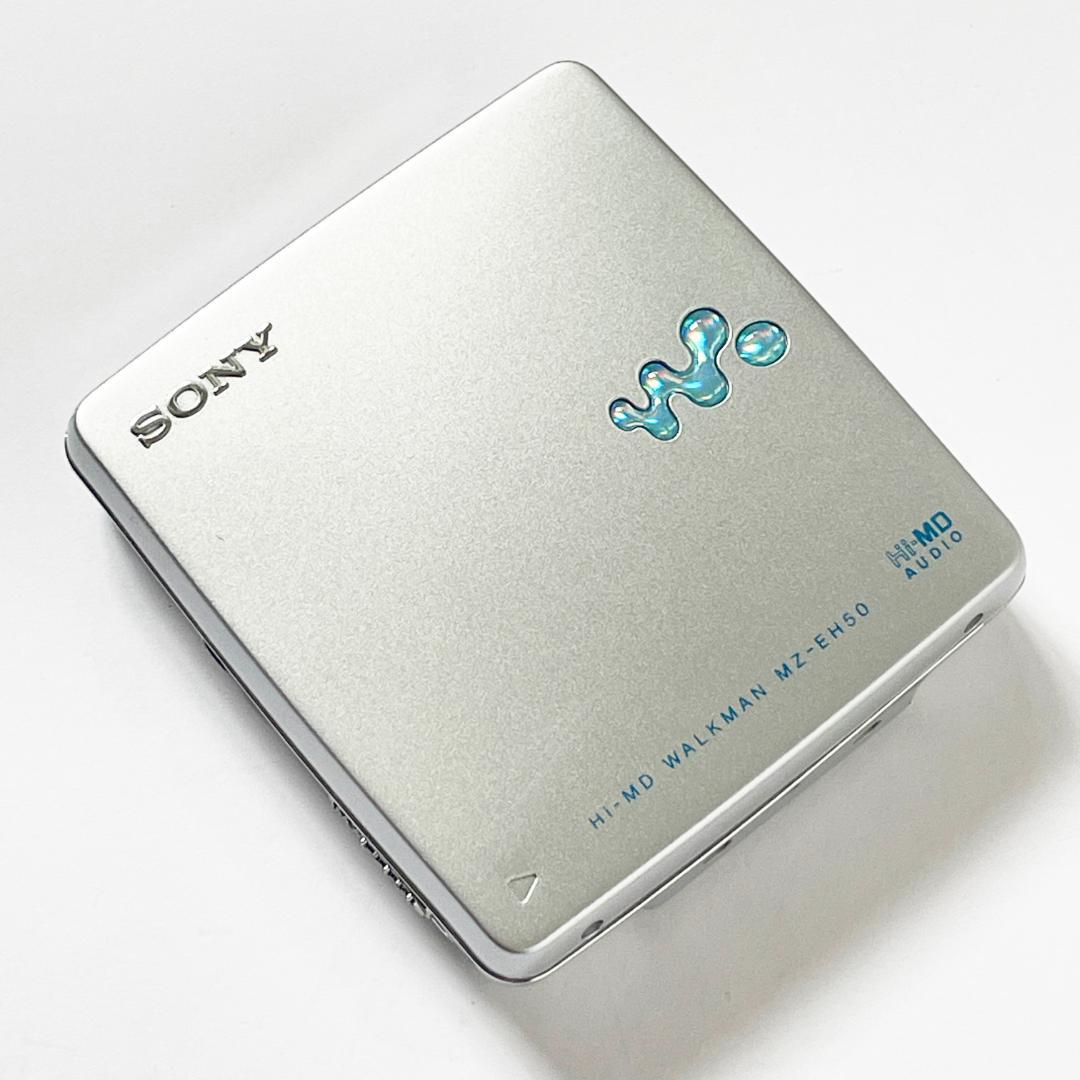未使用品 ソニー MDウォークマン MZ-EH50 Hi-MD 元箱他付属あり