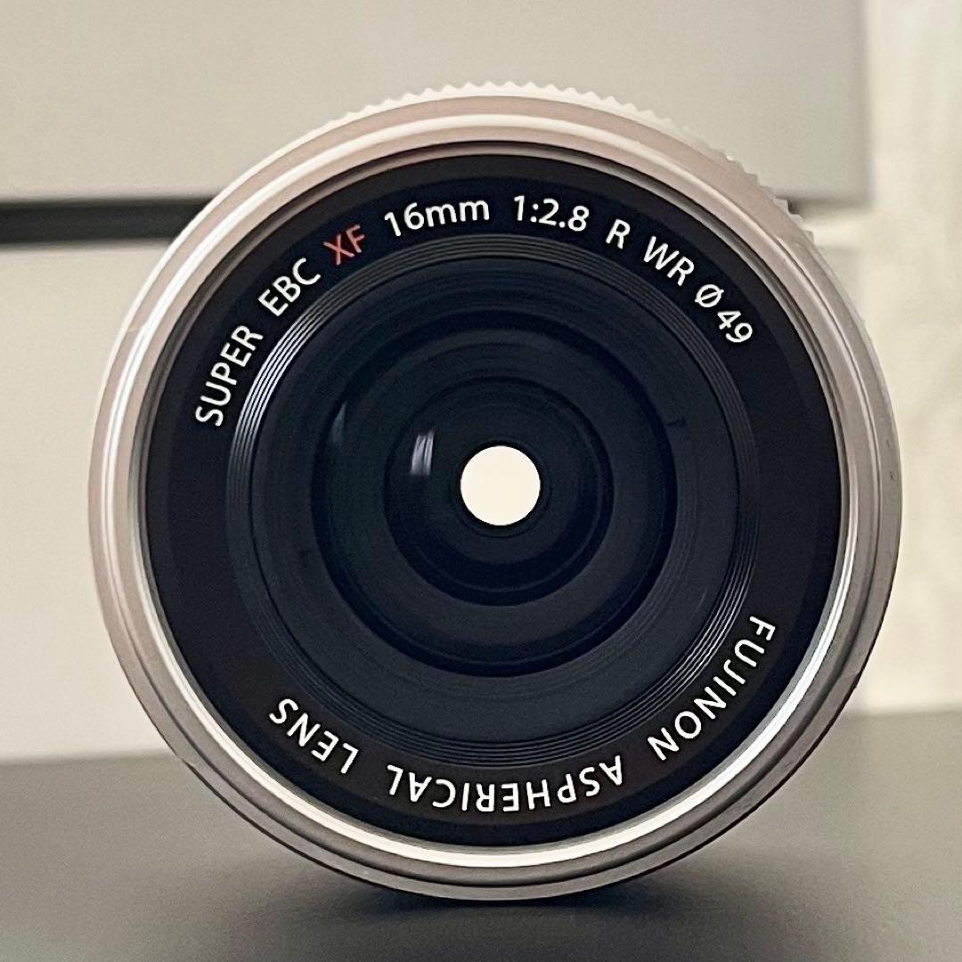 中古XF16mm F2.8 R WR シルバー fujifilm fujinon