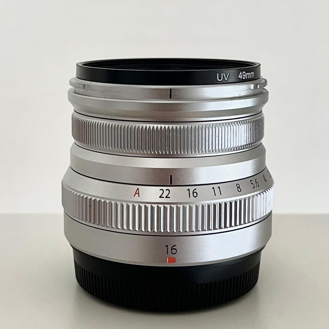 中古XF16mm F2.8 R WR シルバー fujifilm fujinon
