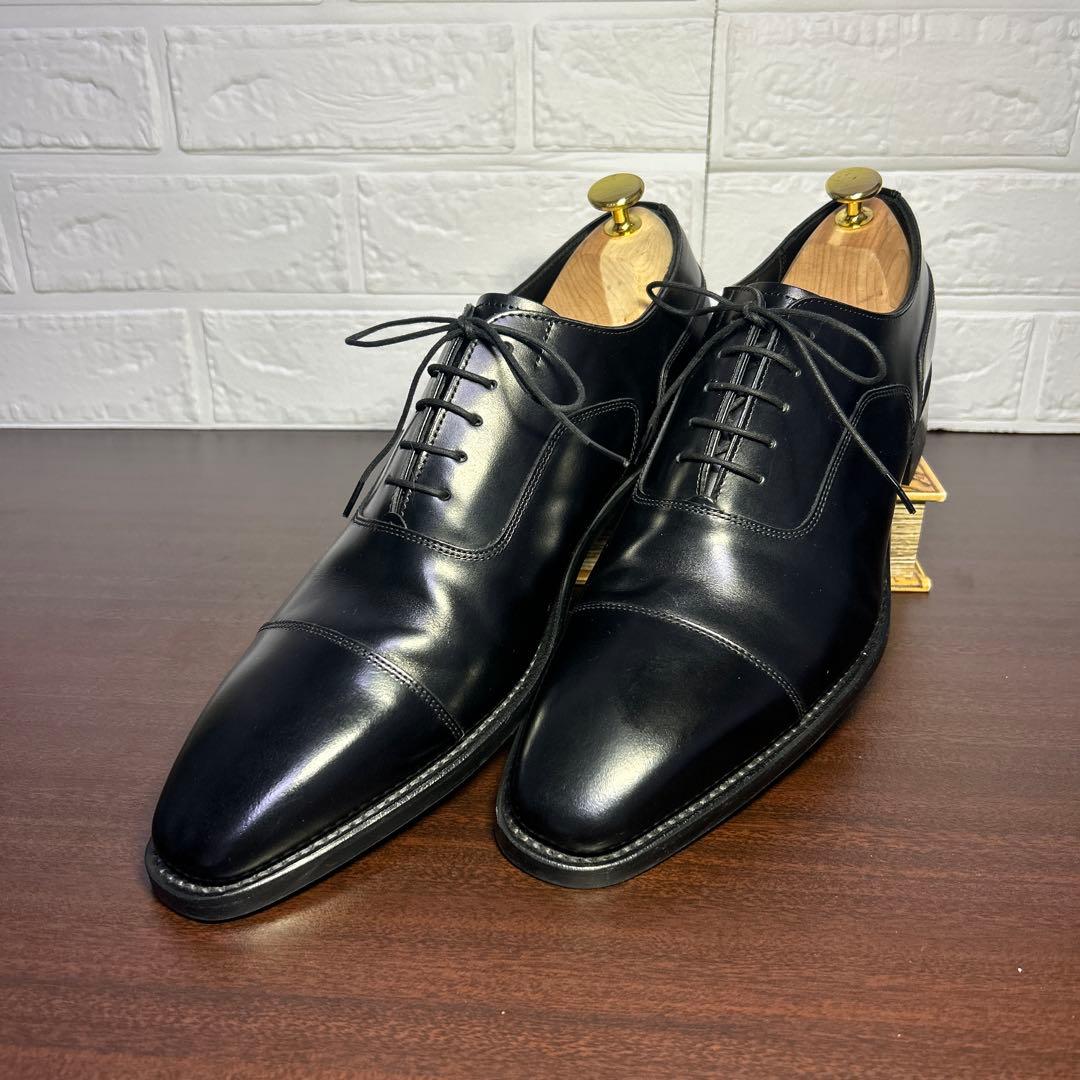 未使用級　REGAL リーガル　ストレートチップ　10GR ブラック　内羽根式