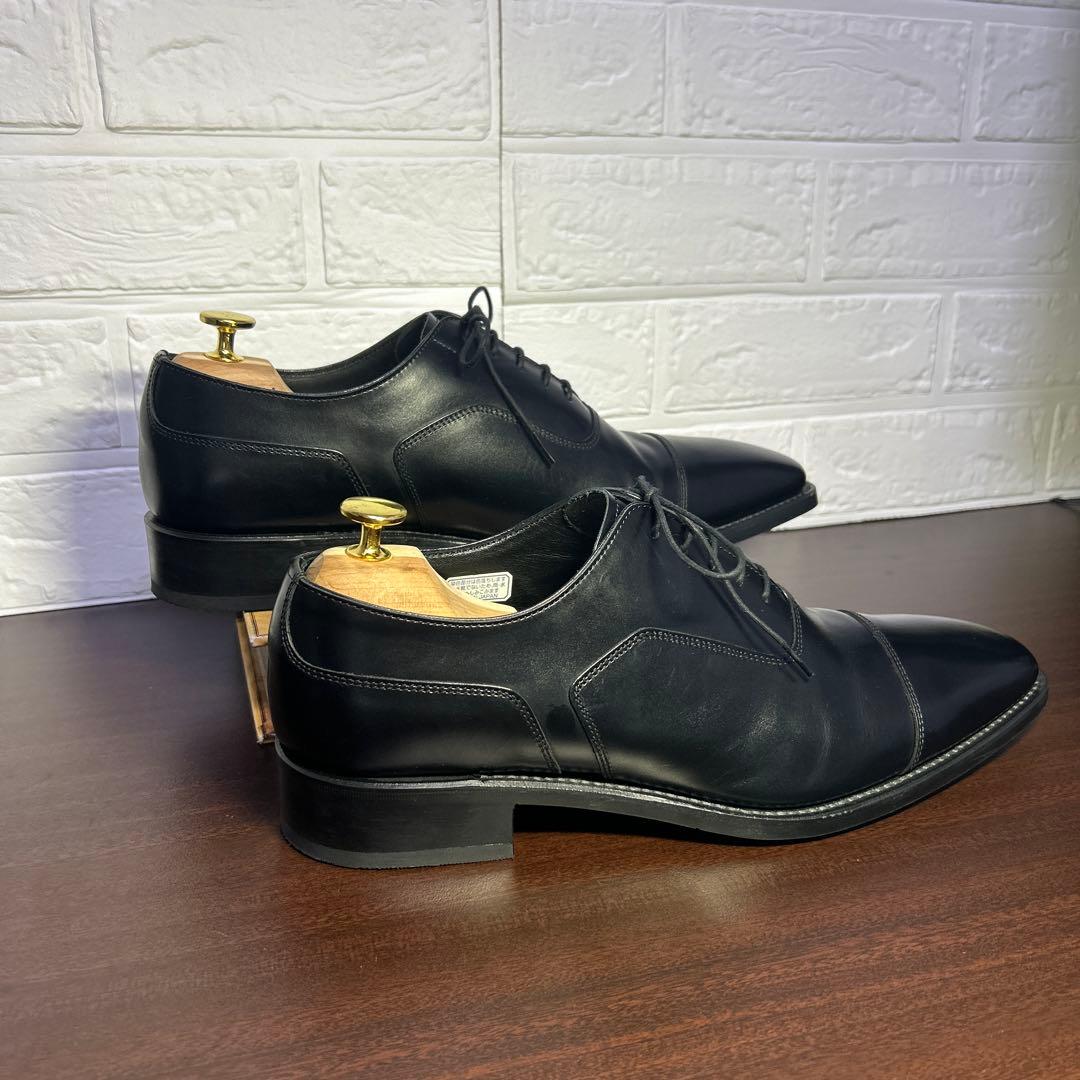 未使用級　REGAL リーガル　ストレートチップ　10GR ブラック　内羽根式