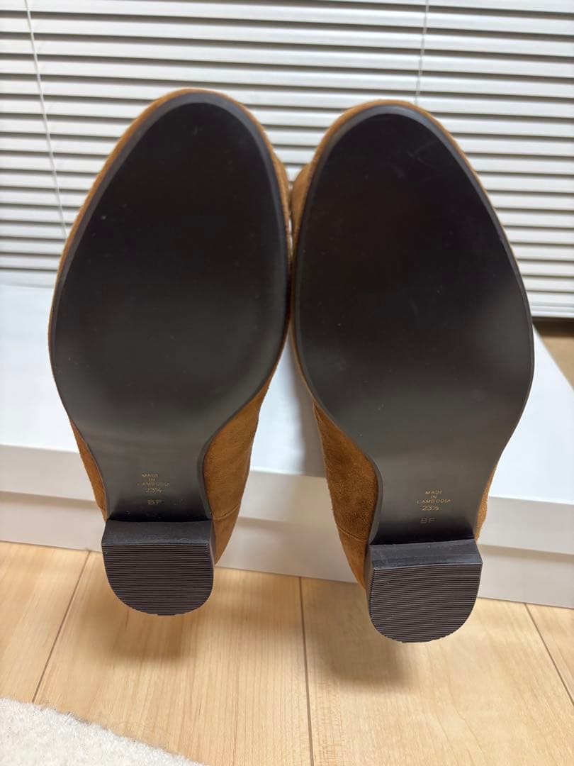 ☆新品、未使用☆ダイアナ　ニーハイスエードブーツ　23.5センチ　キャメル