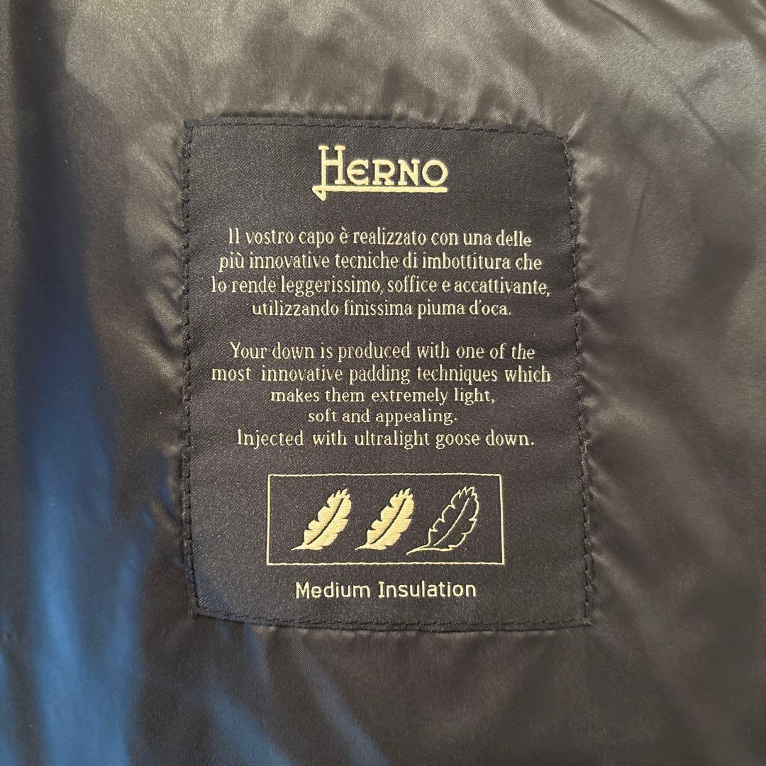 Herno ヘルノ ダウンベスト フード付き 50