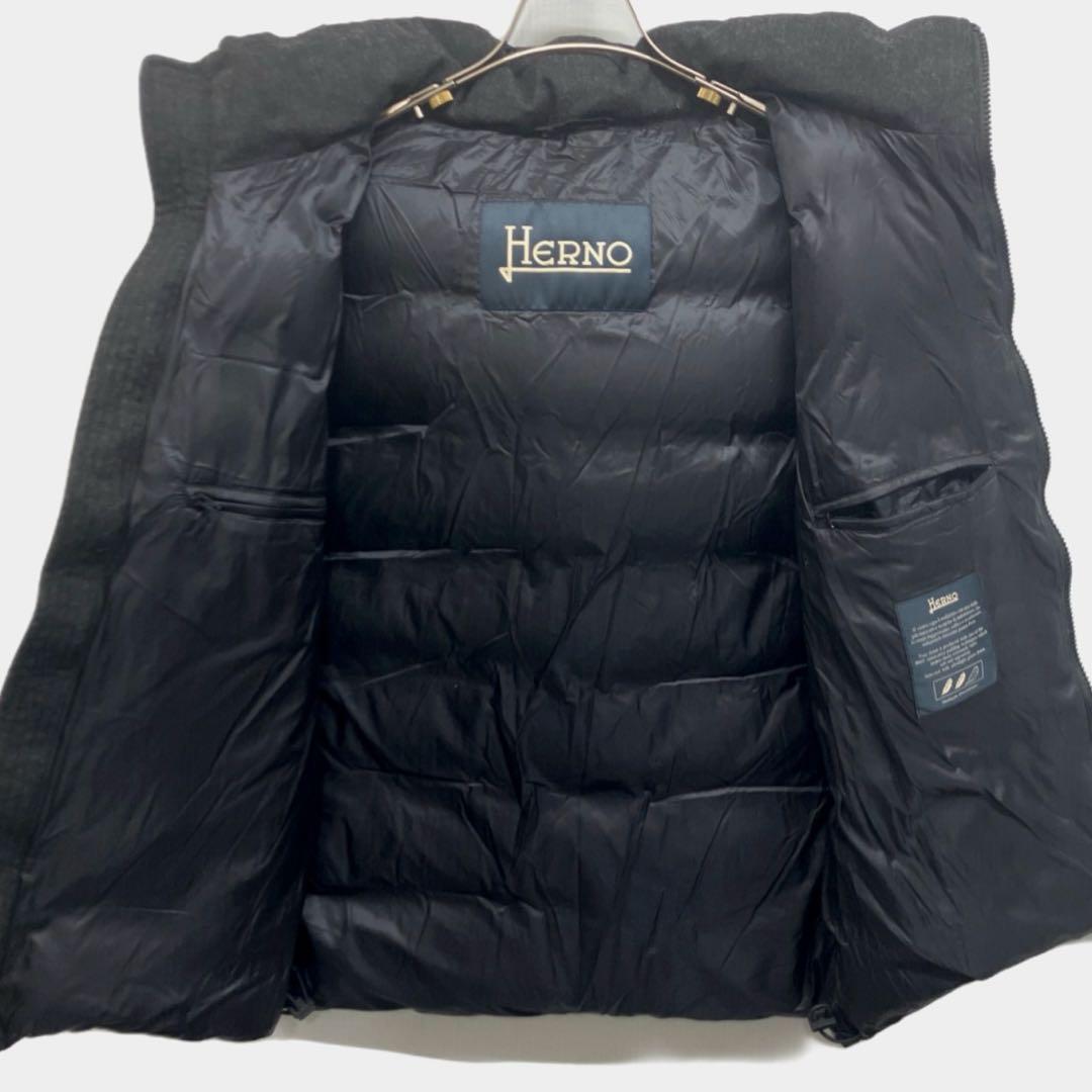 Herno ヘルノ ダウンベスト フード付き 50