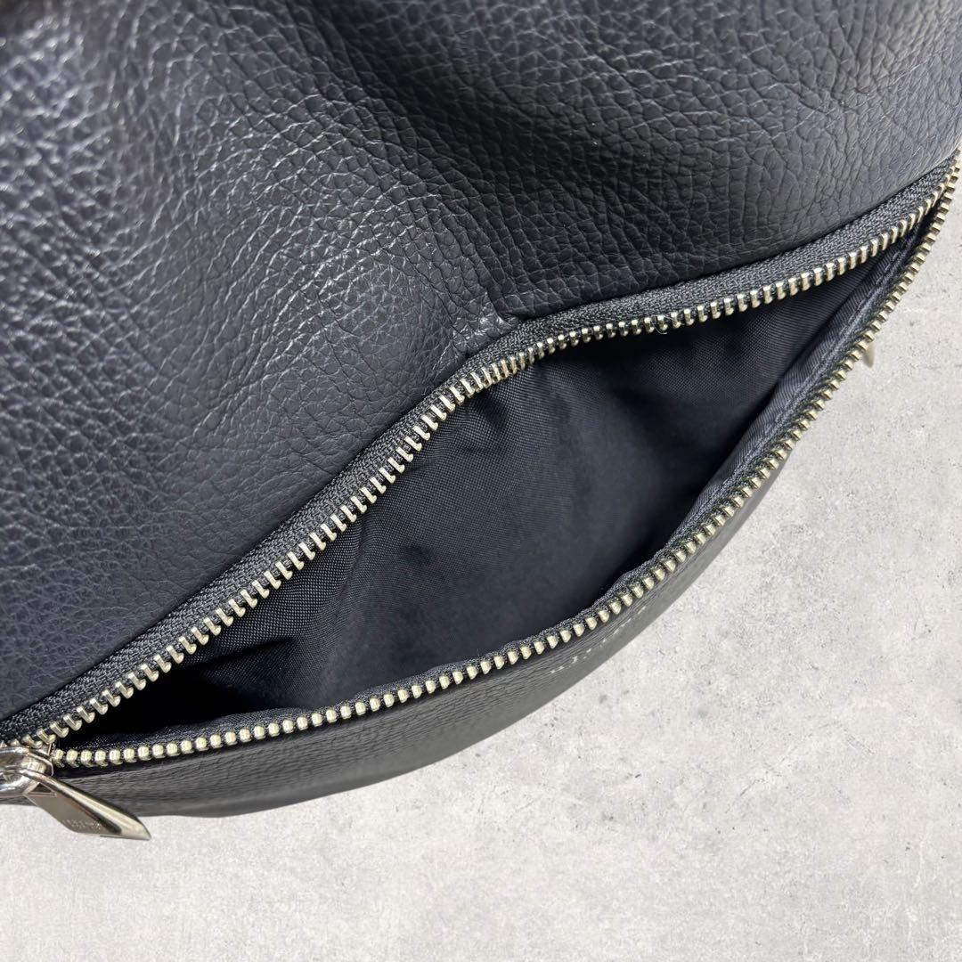 タッツンultima TOKYO レザー ビジネスリュック 2way 黒