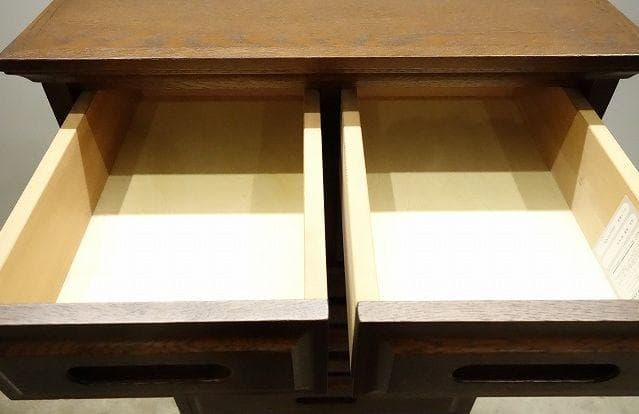 旭川民芸家具 タンス 引出し 8段 チェスト 整理箪笥 スリムチェスト 天然木