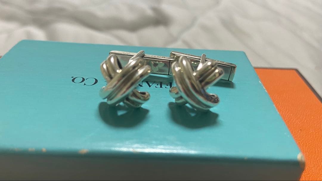 Tiffany & Co. 1992年製 カフリンクス 925シルバー