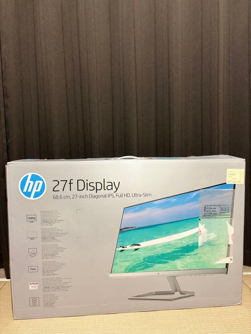 HP 27f Display 27インチ ディスプレイ本体