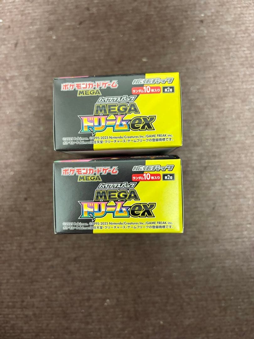 ほ*茶様 ポケモンカード MEGAドリームex 新品シュリンク無しペリペリ付き