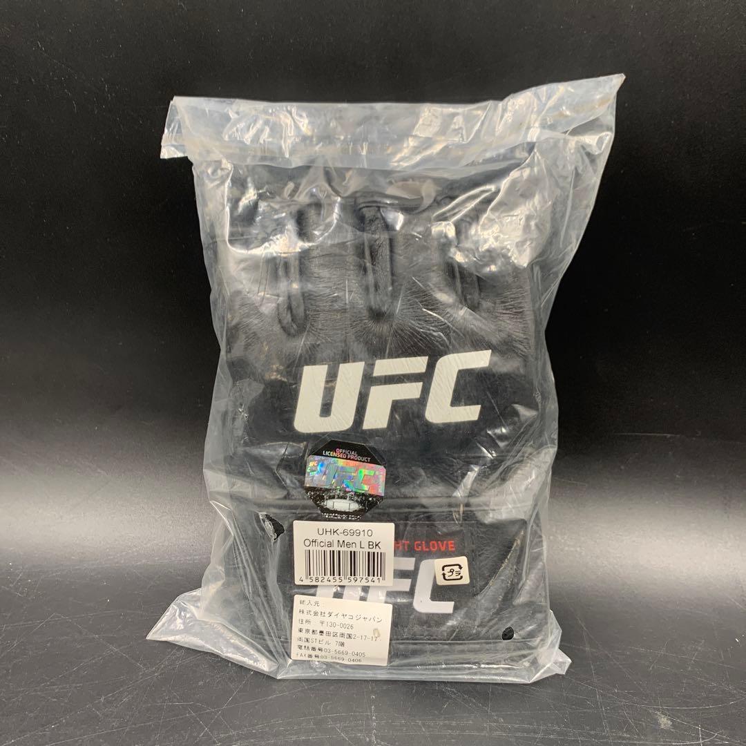 a318 UFC オフィシャルファイトグローブ　黒　ブラック　UHK-69910