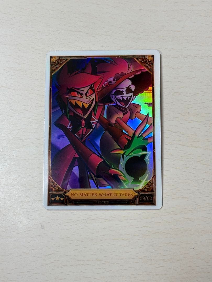 ハズビンホテル シーズン2 トレーディングカード foil アラスター＆ロージー