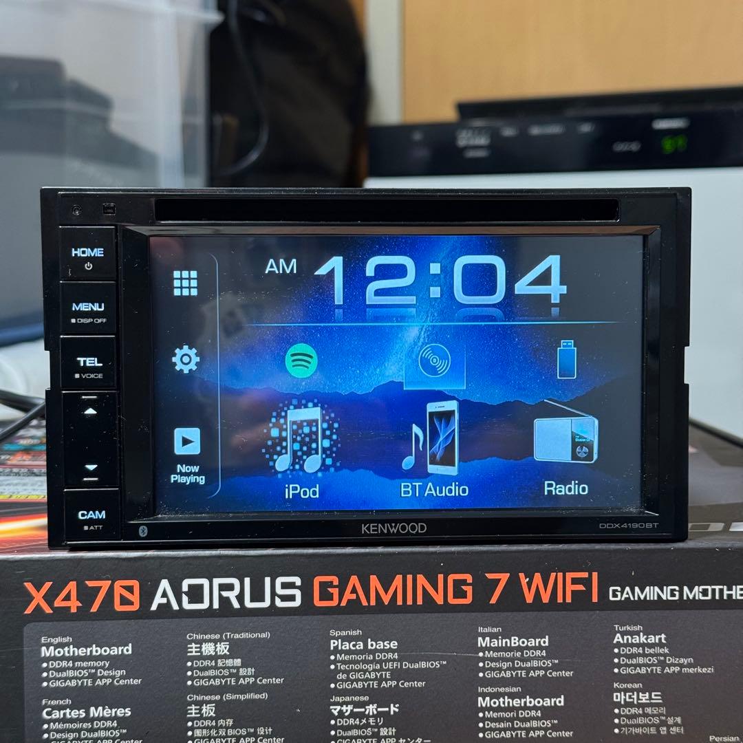 KENWOOD DDX4190BT ディスプレイオーディオ￼