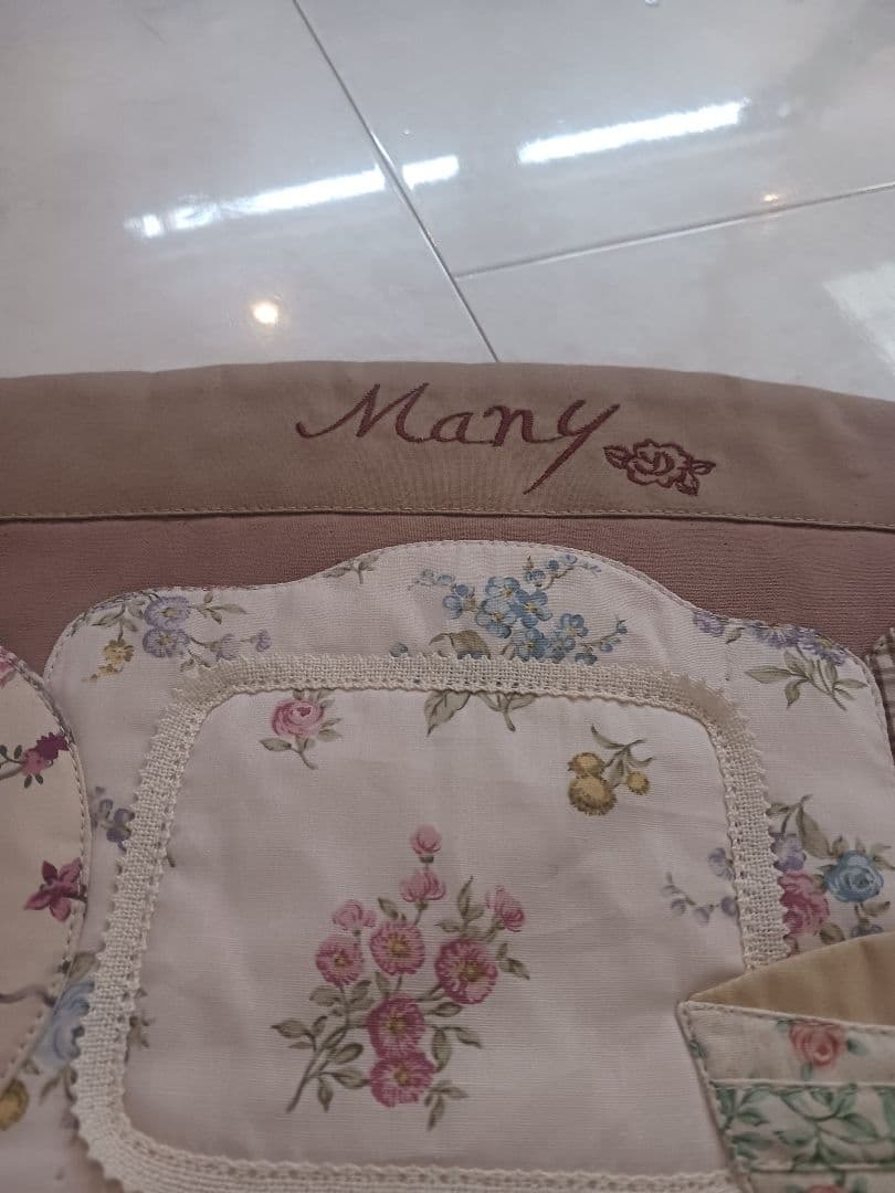 パッチワーク　収納ポケット付き壁掛け収納　MANYさんの作品