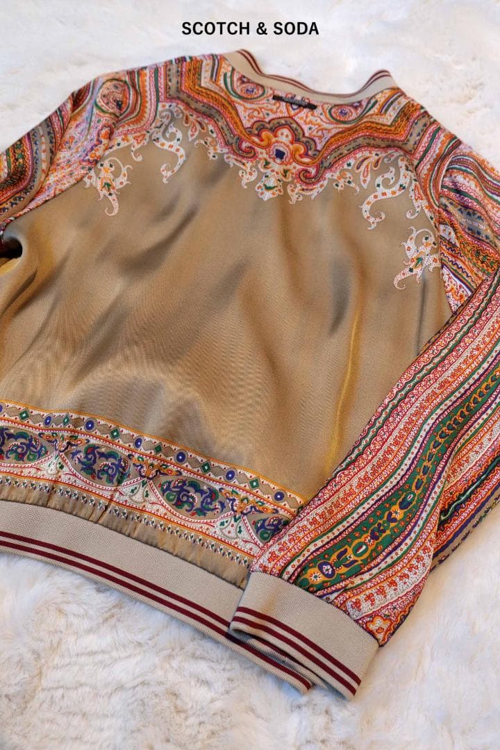 SCOTCH & SODA ペイズリー柄リバーシブル