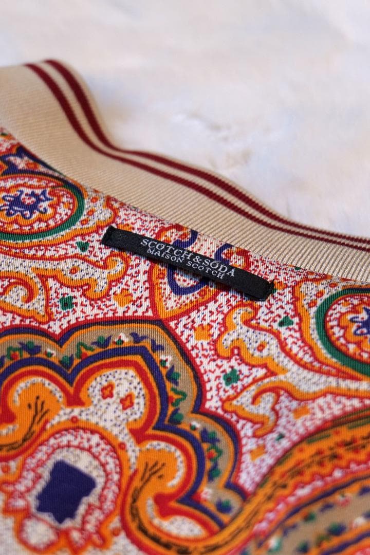 SCOTCH & SODA ペイズリー柄リバーシブル