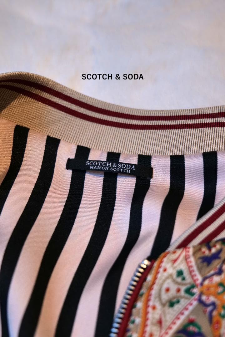 SCOTCH & SODA ペイズリー柄リバーシブル
