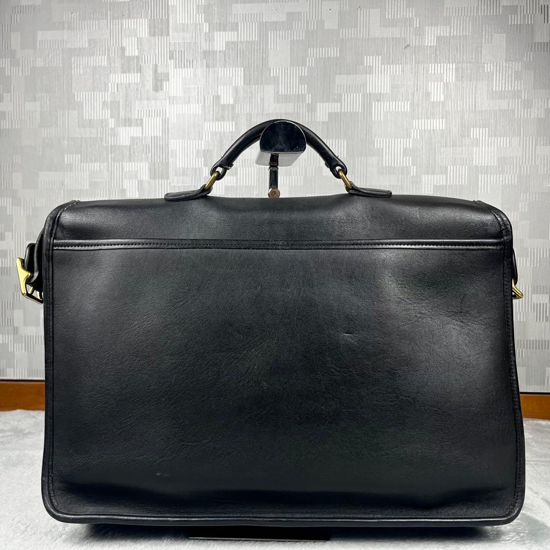 バッグ Old Coach Metropolitan Briefcase Black