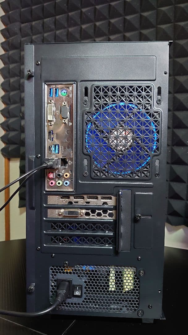 ゲーミングPCフルセット i7 7700k RX570 SSD500GB+1TB