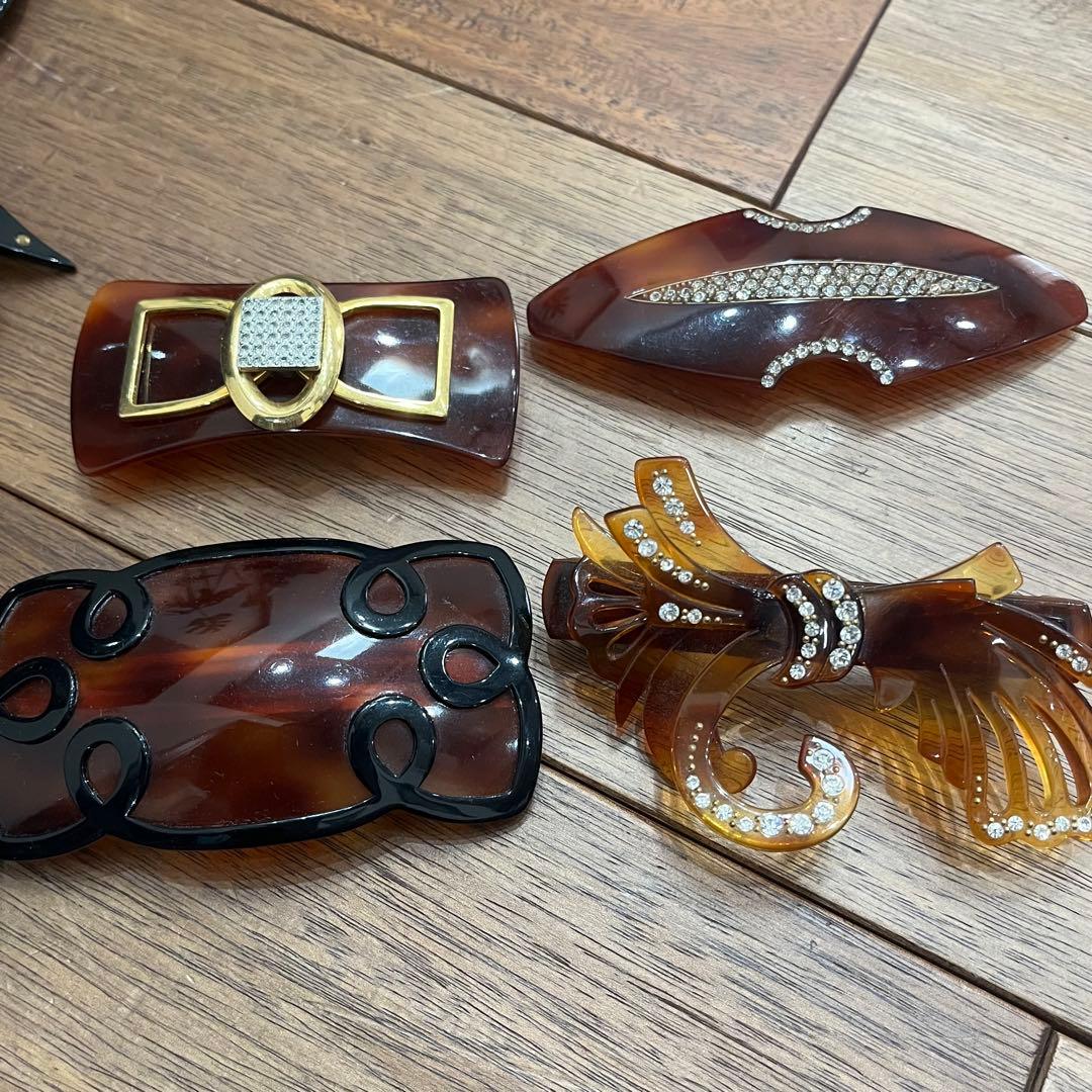 フランス製laurent olivier バレッタ 2点計12点　ヴィンテージ