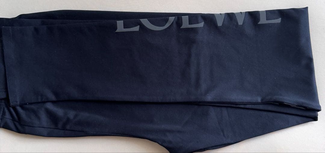 LOEWE (ロエベ) Sサイドロゴ レギンス ボトムス ナイロン